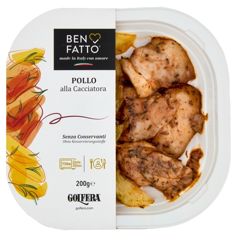 Golfera Ben Fatto Pollo alla Cacciatora 200 g